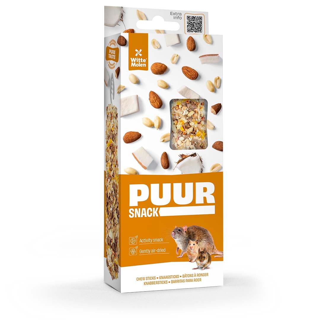 Puur Sticks Jordnöt & Mandel 2-pack
