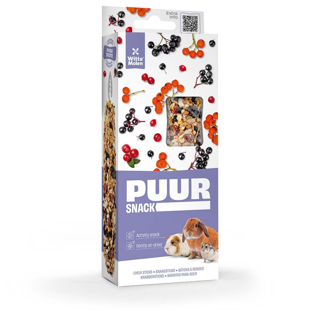 Puur Sticks Tranbär & Fläder 2-pack