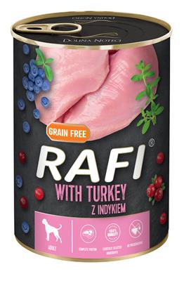 Rafi Kalkon adult med blåbär/tranbär 400g