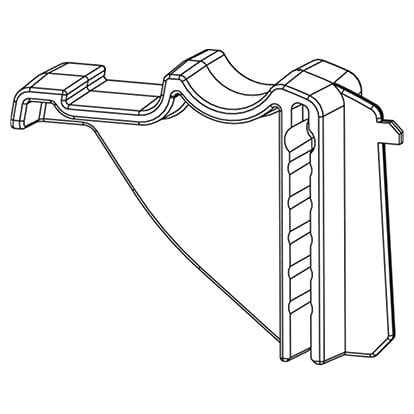 Ramfäste svart Ferplastburar