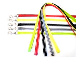 Nylonkoppel neongul med reflex, flera storlekar - 2