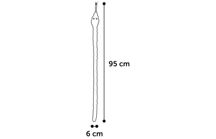 Reporm Flocco röd 95cm - 2
