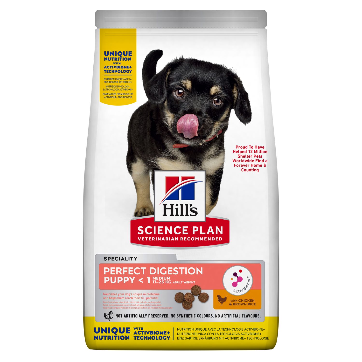 Hill's Hund Perfect Digestion Puppy Medium 2,5kg