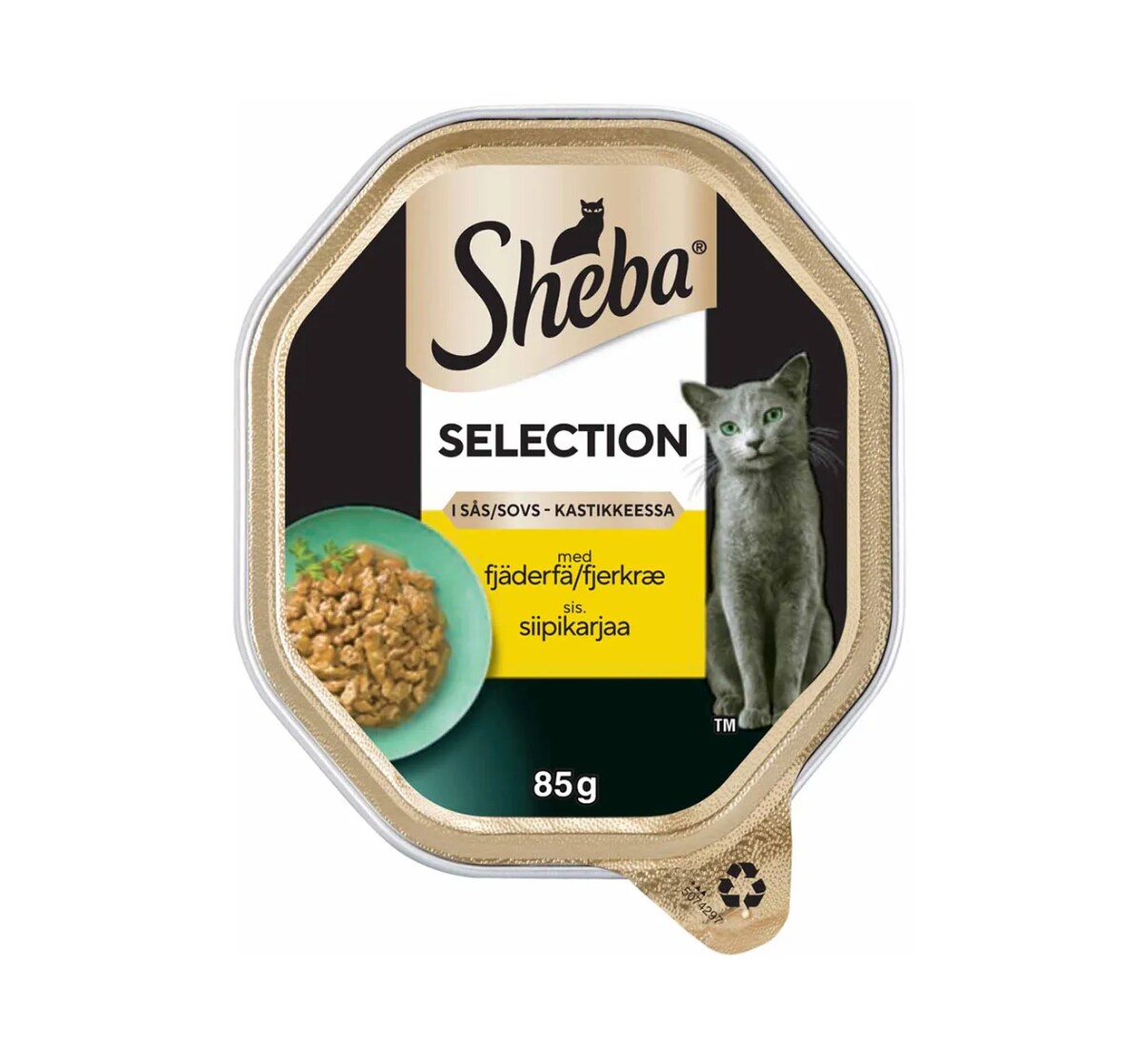 Sheba Selection fjäderfä 85g