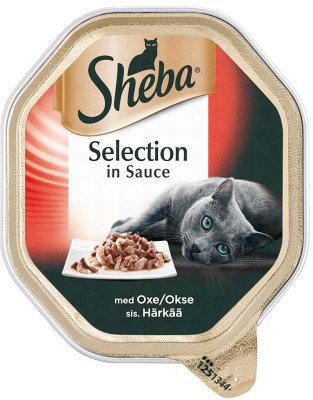 Sheba Selection oxkött/kalkon 85g