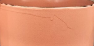 Keramikskål Rosa Med Guldkant 1200ml