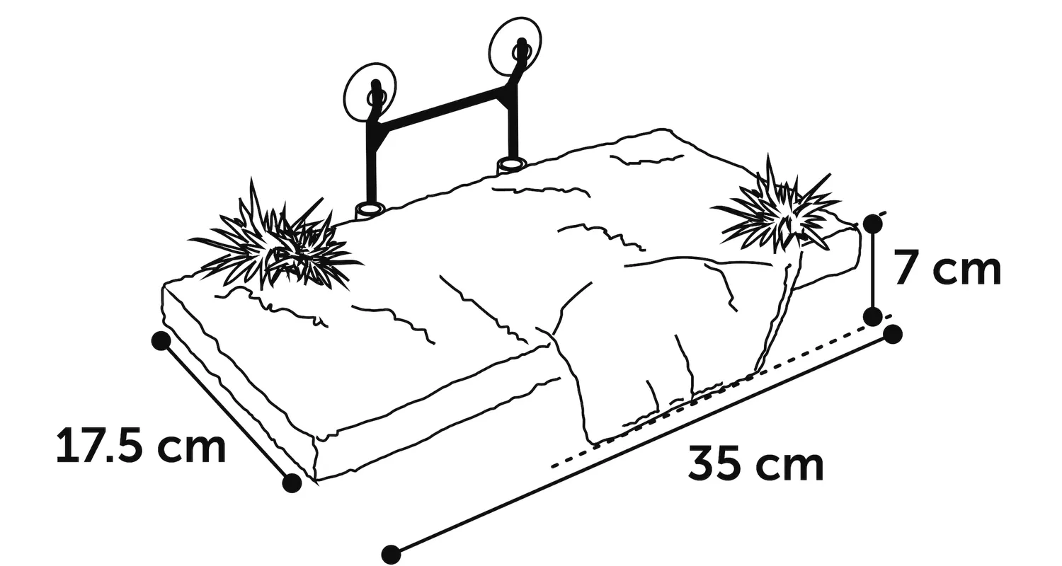 Turtle Island Large 35x18x7cm - 2