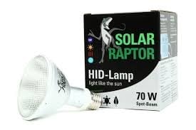 Solar Raptor HID 70w spot UVB exkl.ballast