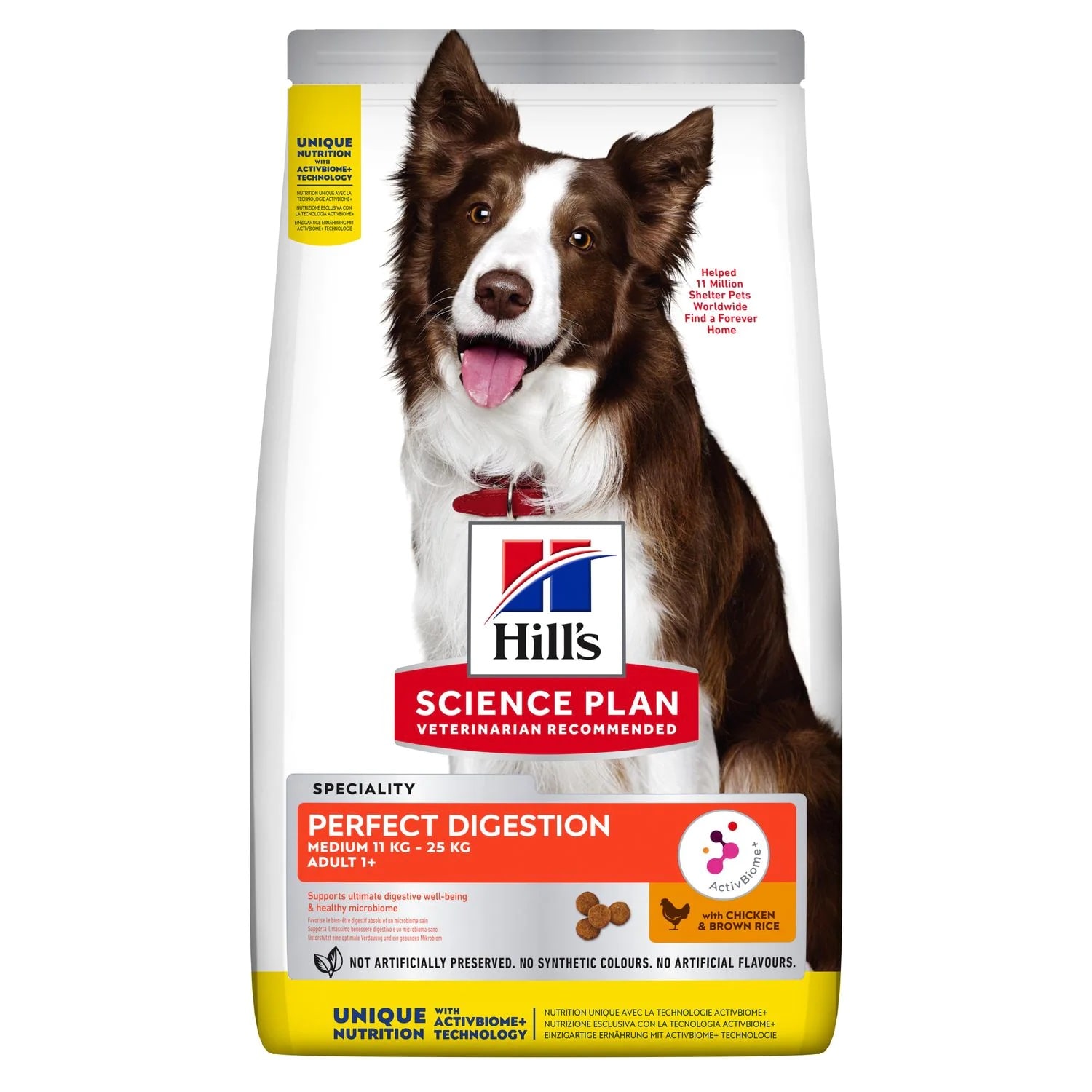Hill's Hund Perfect Digestion Medium 2,5kg