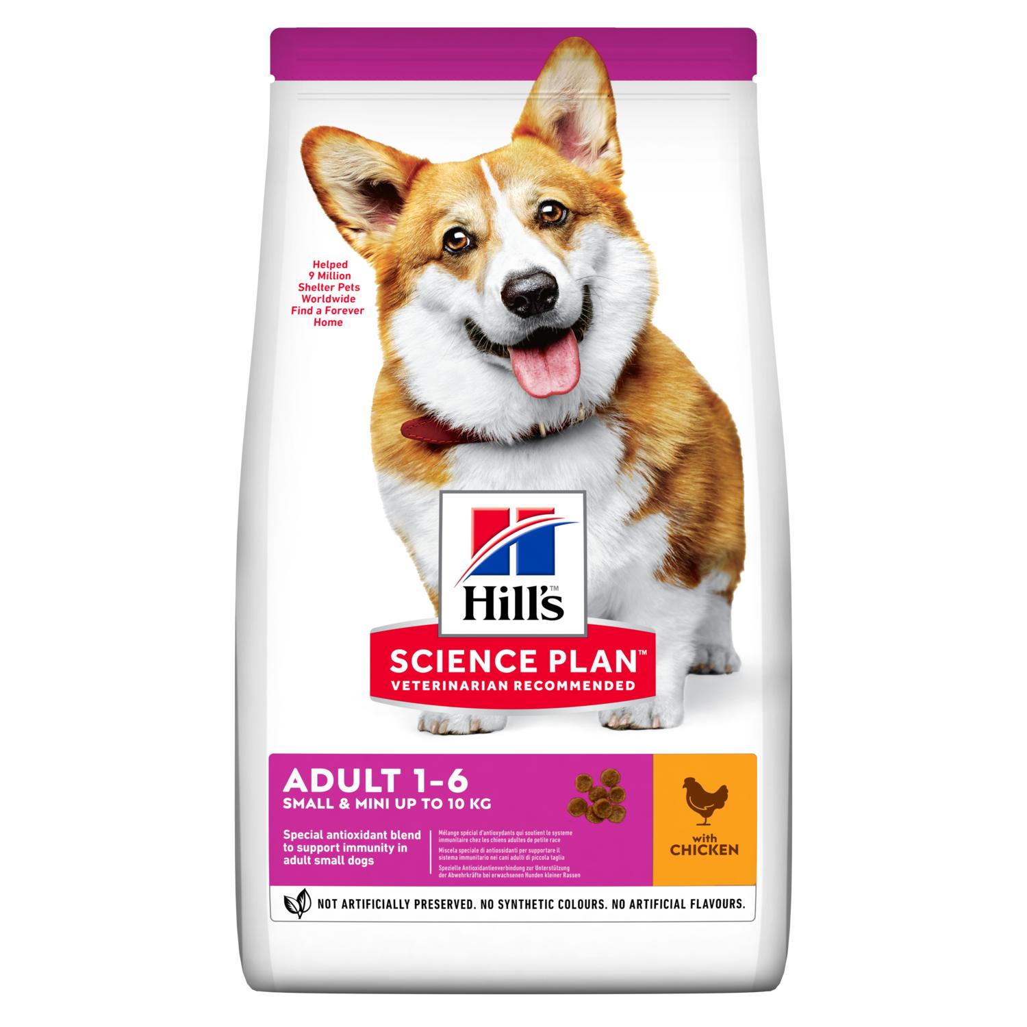 Hill's hund Adult small/mini chicken 6kg