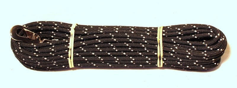 Spårlina 10m med invävd reflex, flera färger - 2