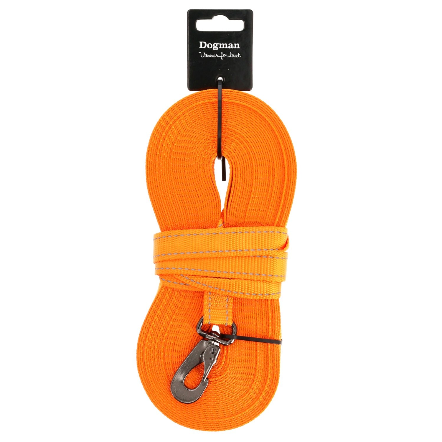 Spårlina vävd Iris orange 15m