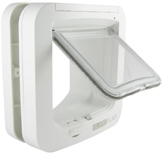 Sure Flap med microchipläsare, flera färger