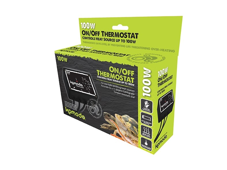 Termostat On/Off  för värmematta max 100w