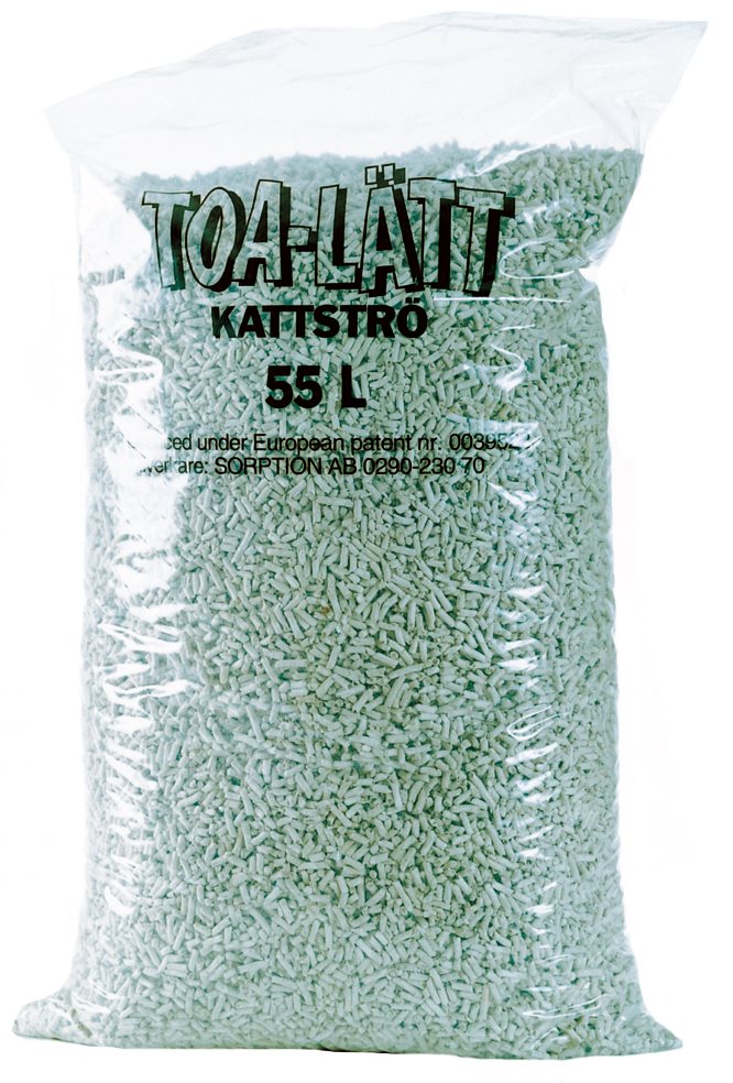 Toalätt 55liter Pappersströ