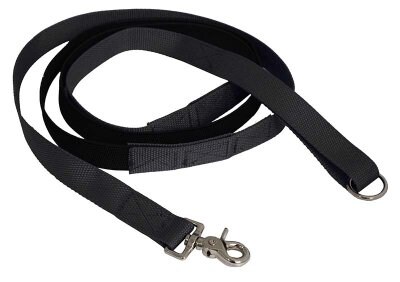 Expanderlina/draglina elastisk svart 260cm - 2