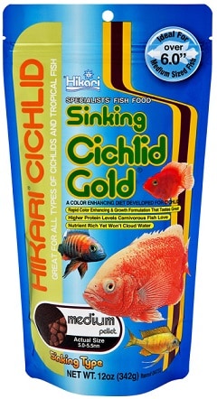 Hikari Cichlid gold sinking medium 342g