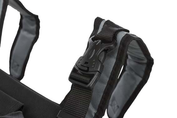 Transportväska/ryggsäck Connor svart 42x21xH29cm