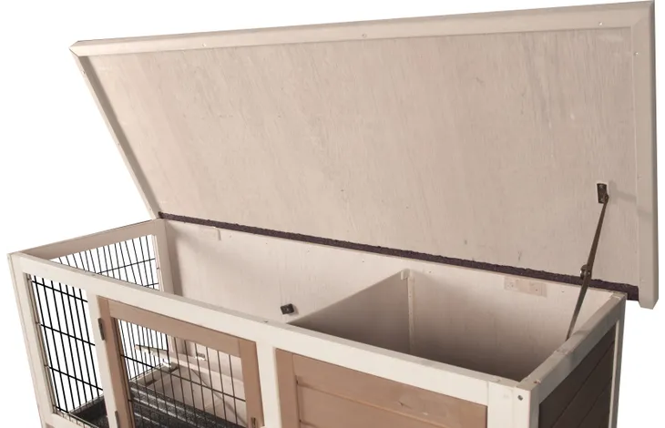 Utomhusbur Combi Rabbit House 122x50x102cm - 2