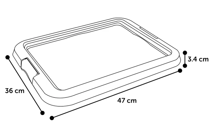 Puppy Trainer Small +pads 35x45cm