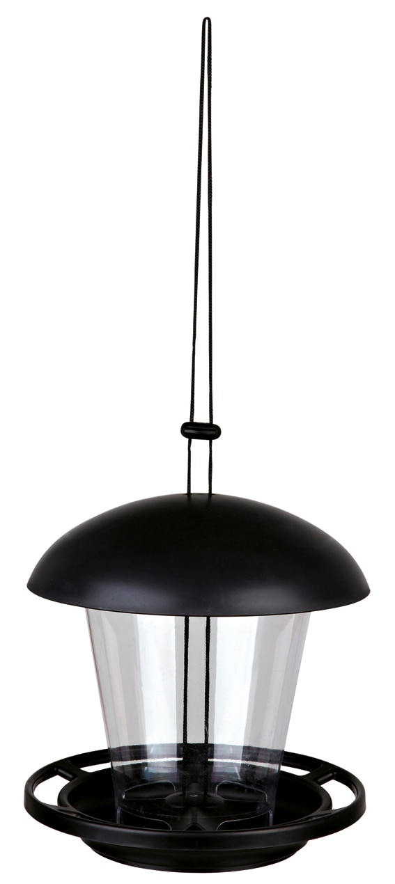 Vildfågelmatare svart 900ml - 2