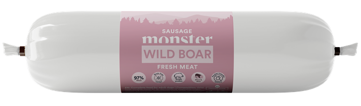 Monster Dog Sausage Wild Boar 200g