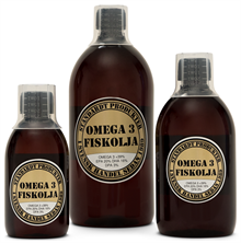 Standardt Omega3 Fiskolja 500ml