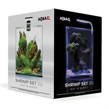AquaEL Shrimp Set Day&Night 30L Svart