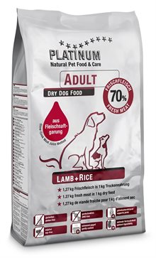 Platinum Adult Lamm+ris 3x5kg 