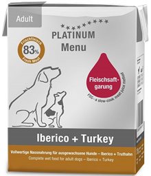 Platinum Våtfoder Adult Iberico & Kalkon 375g