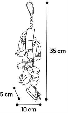 Fågelleksak Boko 35cm