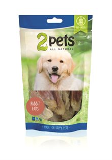 2Pets hundgodis kaninöron 100g