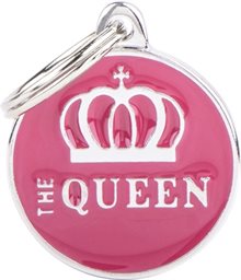 ID-bricka Charms "The Queen" M