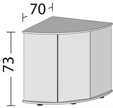 Juwel Trigon 190 SBX-bänk flera färger