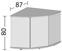 Juwel Trigon 350 SBX-bänk flera färger