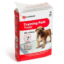 Puppy training pad M 45x60cm 20-p (valpunderlägg)