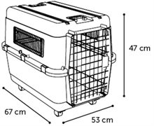 Flygbur Nomad M 68x51x47cm