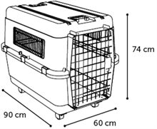 Flygbur Nomad XL 90x60x74cm