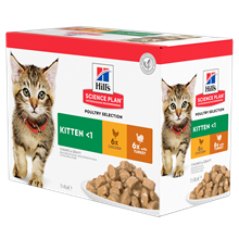 Hill's katt kitten chicken & turkey 12x85g