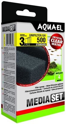 Aquael Filterpatron Uni 500 3-p
