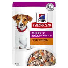 Hill's Puppy Small/Mini Chicken & Vegetables 12x80g