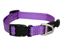 Rogz Halsband med reflex Lila