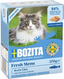 Bozita Våtfoder Katt 6x370g i sås olika sorter