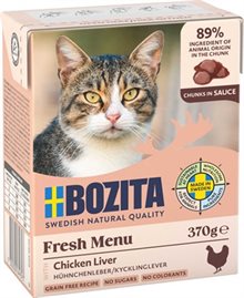 Bozita Våtfoder Katt 6x370g i sås olika sorter