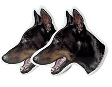 Dekal Hund medium 2-pack