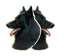 Dekal Hund medium 2-pack