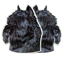 Dekal Hund medium 2-pack