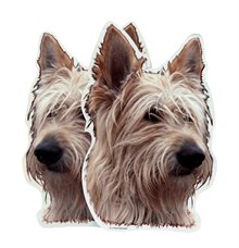 Dekal Hund medium 2-pack