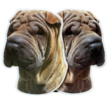 Dekal Hund medium 2-pack