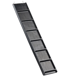 Stege svart 14x70cm